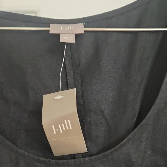 J. Jill Black Sleeveless Dress - Picture 2 of 3